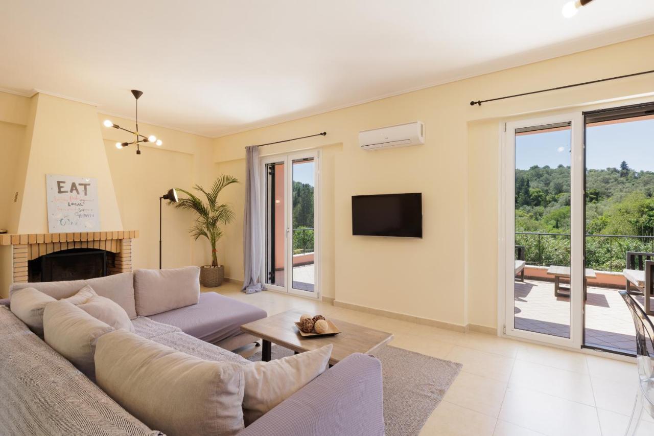 Luxury Villa Perla Agios Ioannis  ภายนอก รูปภาพ